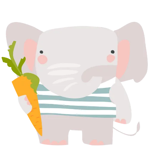 Elephant illustration for Breakfast Club